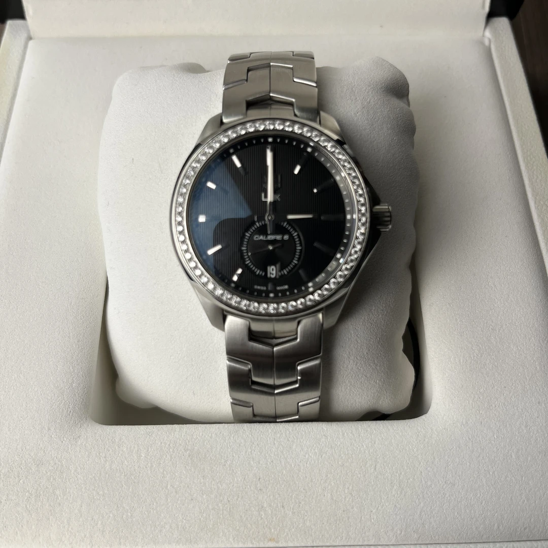 95新 TAG Heuer/泰格豪雅 林肯系列男士腕表,自动机械,