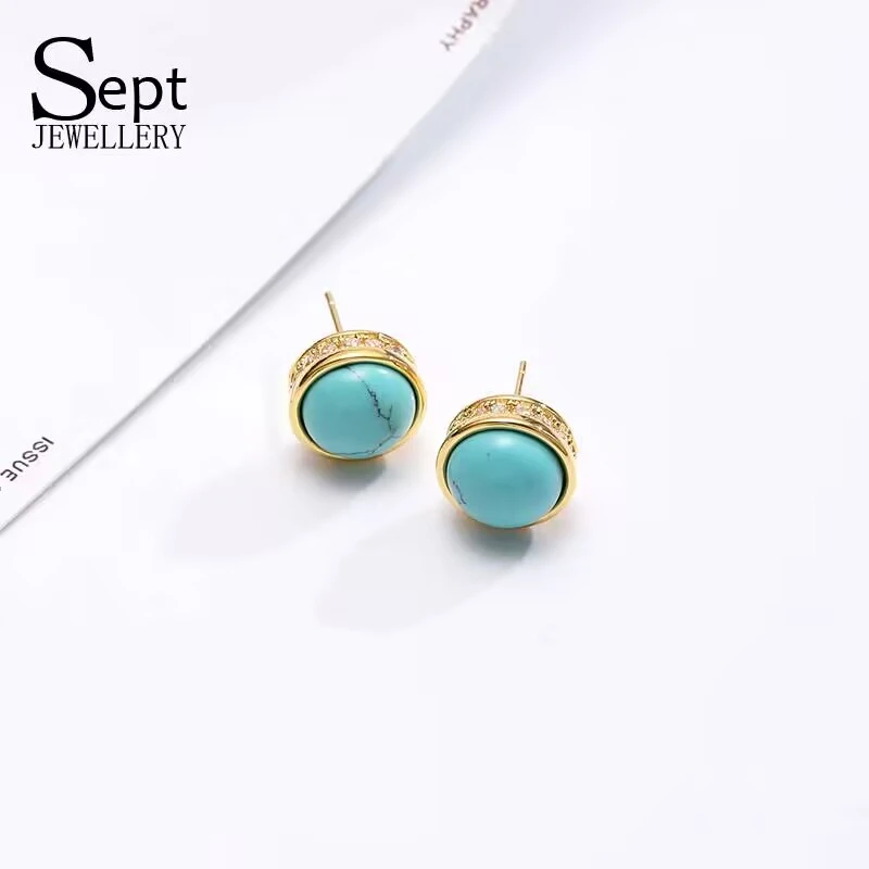 铜合金耳饰 《货号1995》6164 小众设计师款耳钉