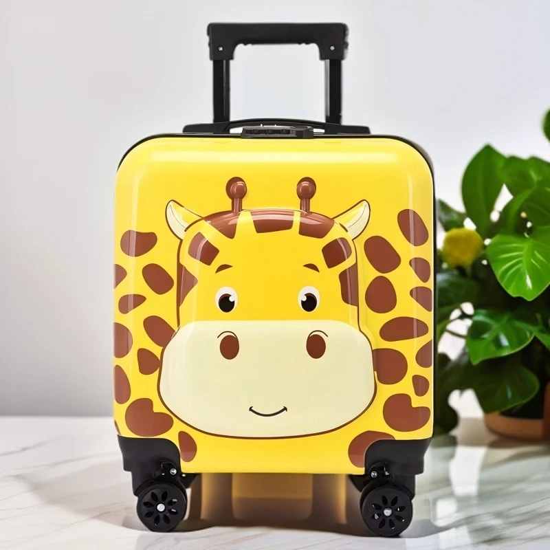小鹿行李箱旅行箱密码箱登机箱旅行行李箱拉杆行李箱卡通动漫小箱