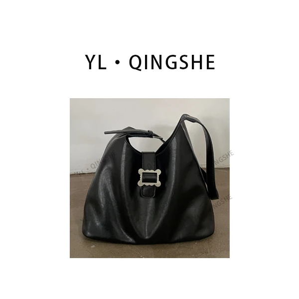 【依琳定制】女士潮流时尚经典气质手拎单肩包SK-92211-1-黑色