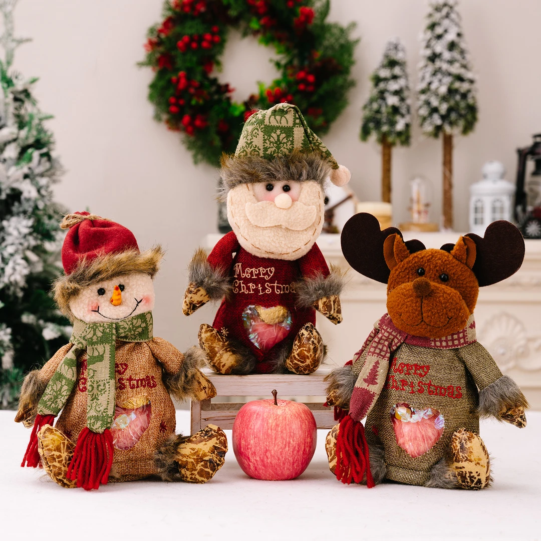 圣诞节礼物苹果袋平安夜礼物袋子糖果袋送闺蜜朋友儿童礼盒小礼品