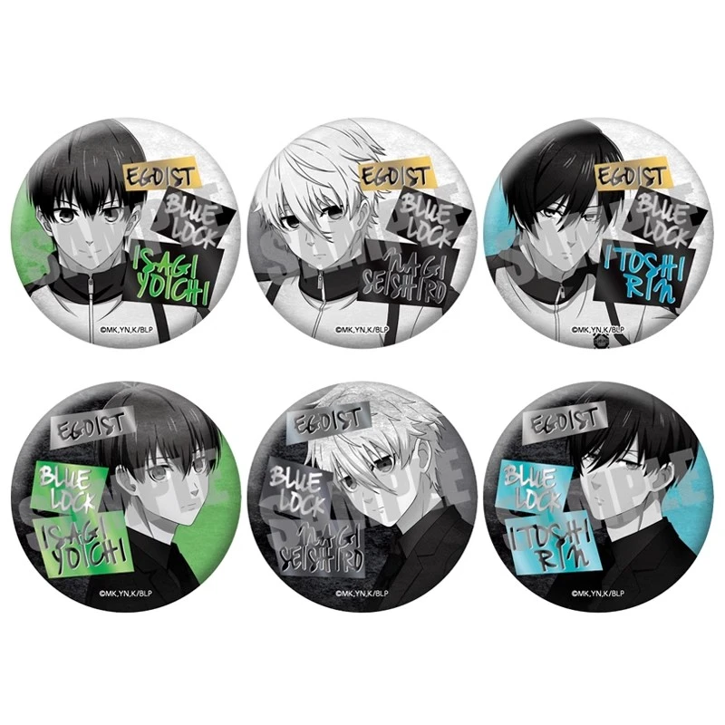 【森沐谷社】Cabinet 蓝锁 蓝色监狱 西服 浮雕吧唧 盲抽（直播代拆）