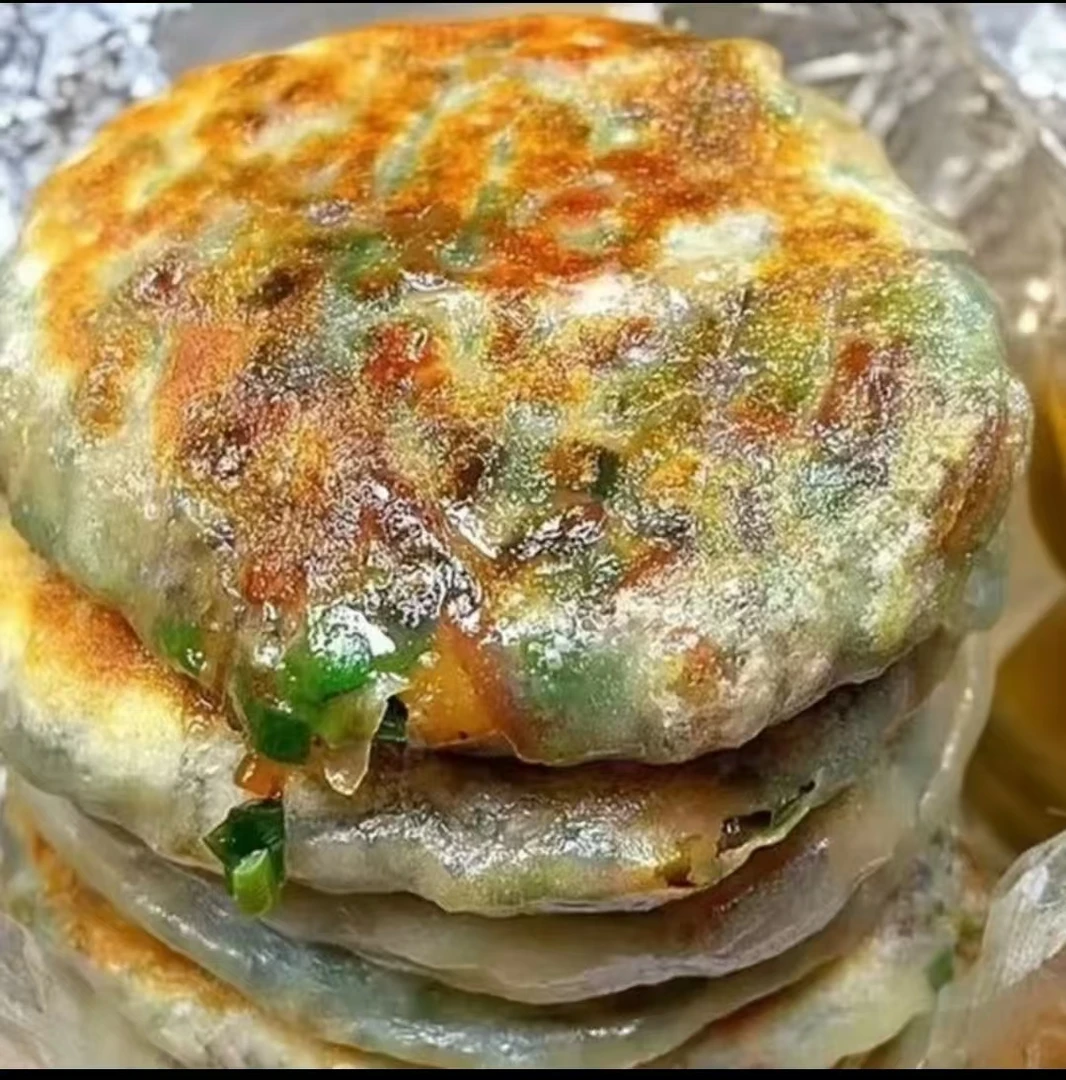 纸皮香酥馅饼鲜香酥脆韭菜鸡蛋一日三餐速食方便加热即食（晨姐）