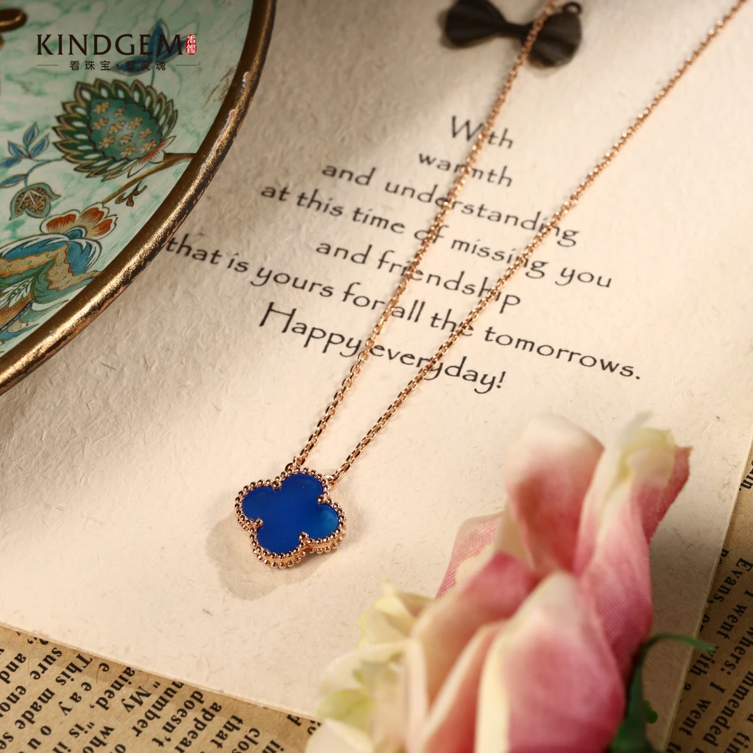 铜合金项链 C-28808轻奢气质高级感镶嵌精致项链