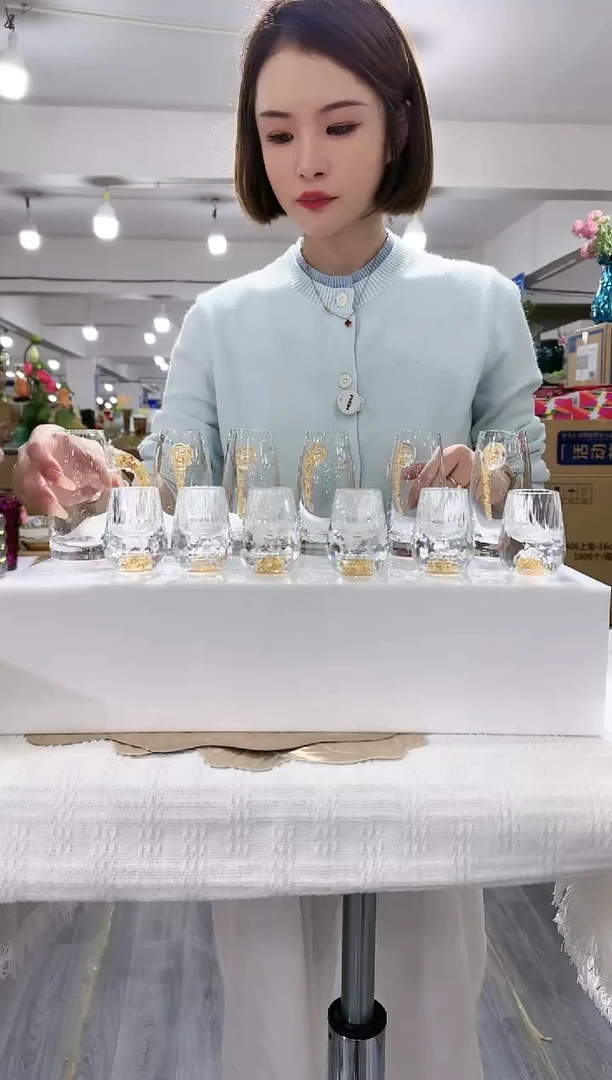 【闪购商品】简施花器T-51-6杯6壶
