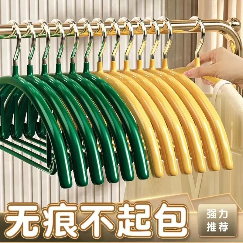 【鼓包白送】成人衣架晾挂衣服不变形加粗加厚大号厂家直销无痕衣撑