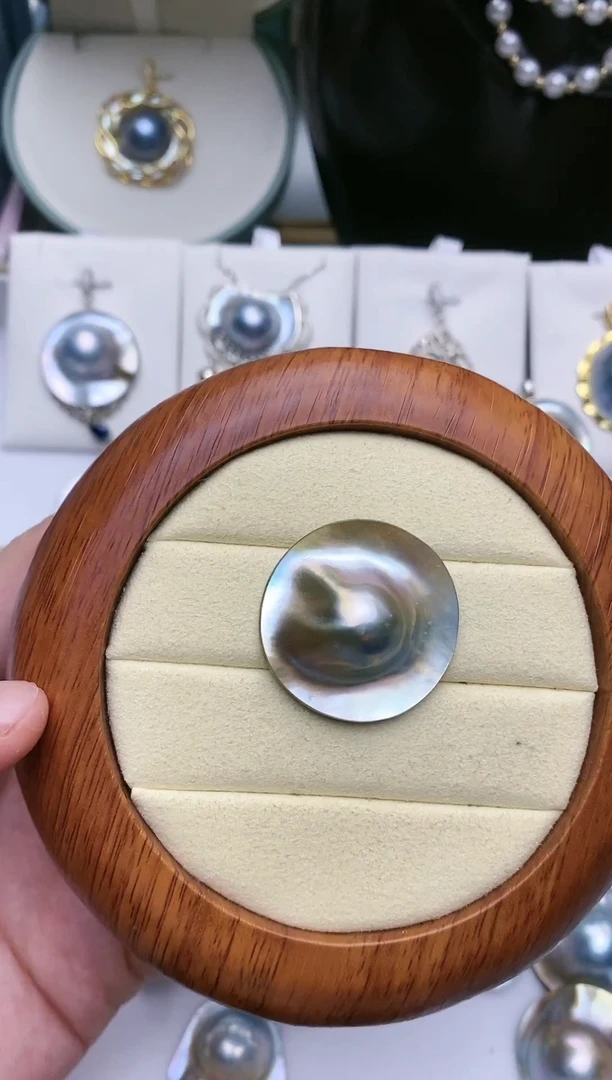 【闪购商品】拼合珍珠（马贝珠）裸珠未镶嵌天然海水马贝