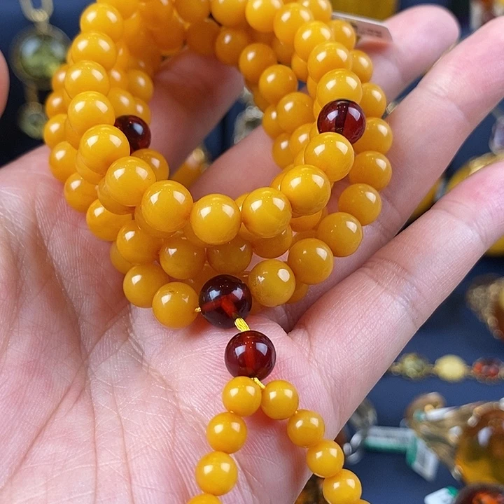 琥珀手链未镶嵌设计