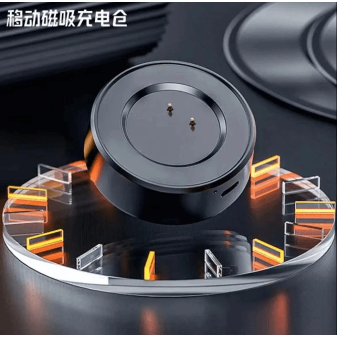 智能手表充电器磁吸式123代通用移动电源充电仓无线充电磁吸充电