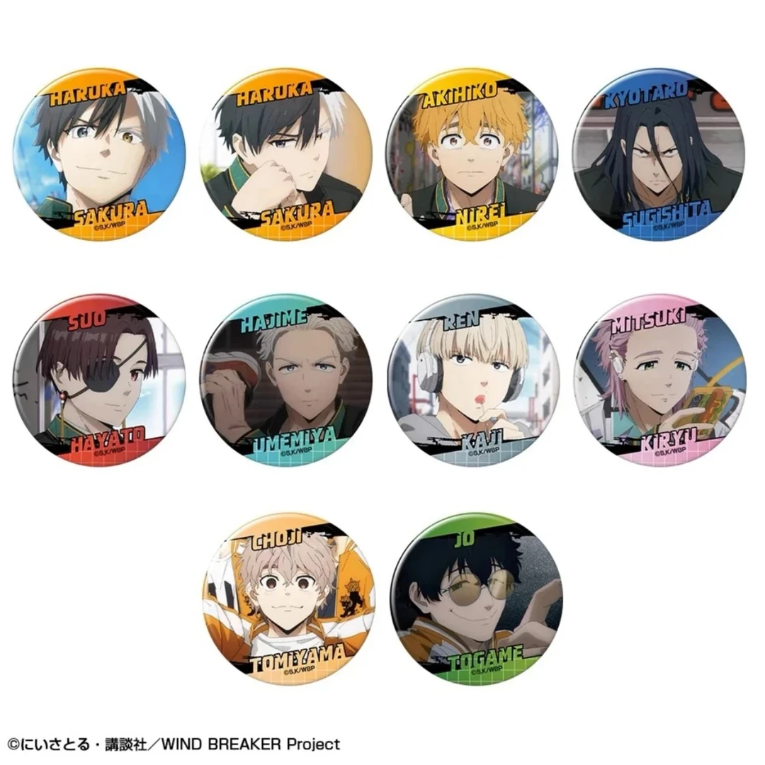 【防风铃】TV场面写 百面相吧唧徽章（默认代拆）