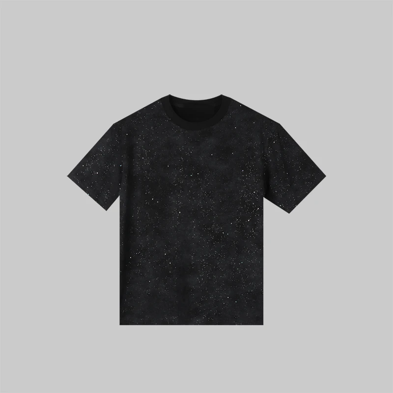 男士夏季运动韩版满天星T恤