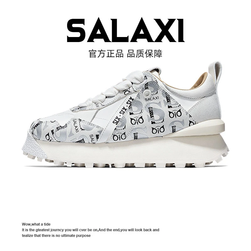 SALAXI【情侣款】欧货潮品简约艺术系列潮流个性运动阿甘鞋
