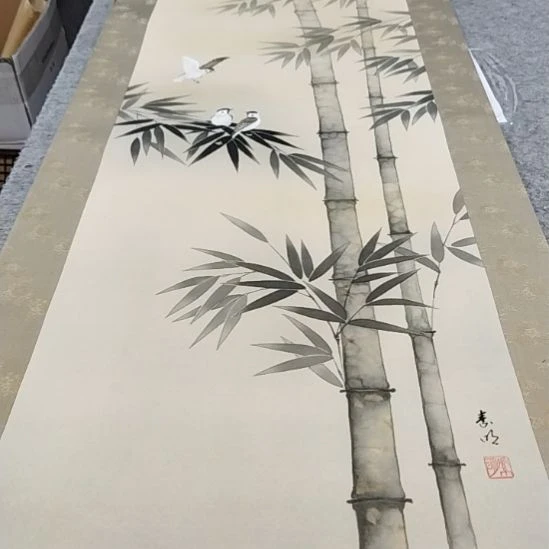 【闪购商品】书法胡*印绘带原木盒