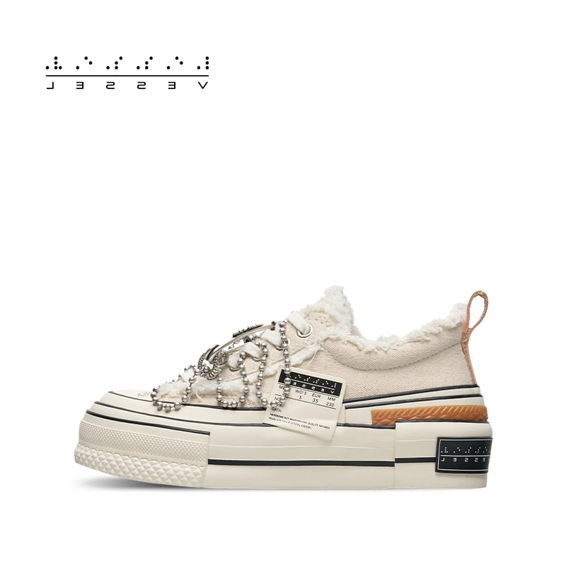 【直播专享】xVESSEL Tiramisu Lows Black提拉米苏米白/黑低帮鞋