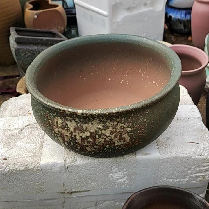 【闪购商品】紫砂花盆口25高14一个