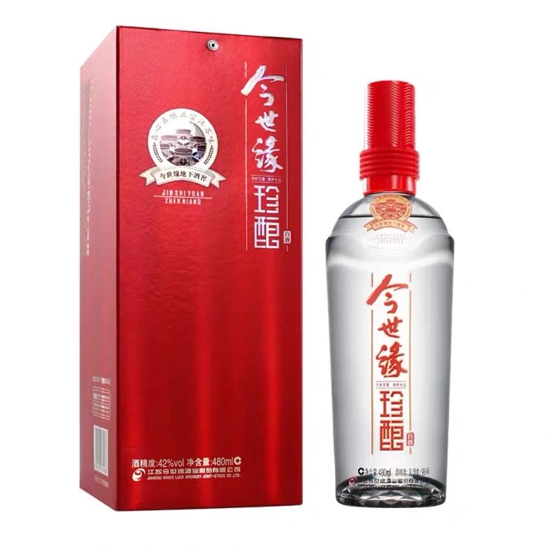 42度 今世缘红珍酿 幽雅醇厚型白酒 480ML*1