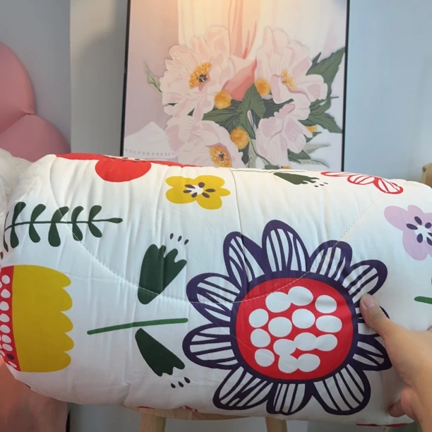 十一福利 秋冬 全棉豆豆被 安抚秋冬款被子暖气房使用