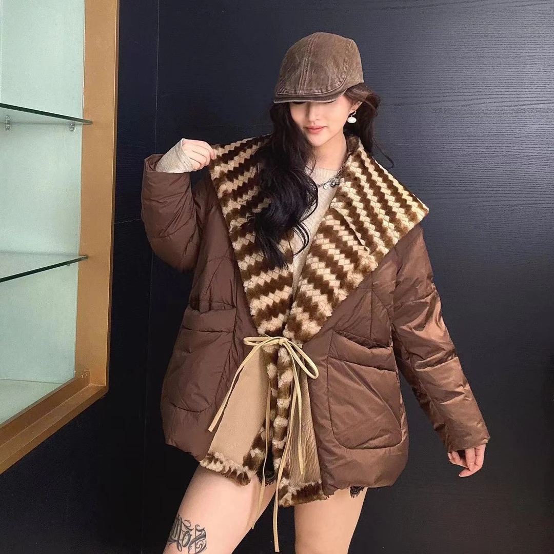 LL【女王优选】轻奢高端时尚气质设计师外套8363