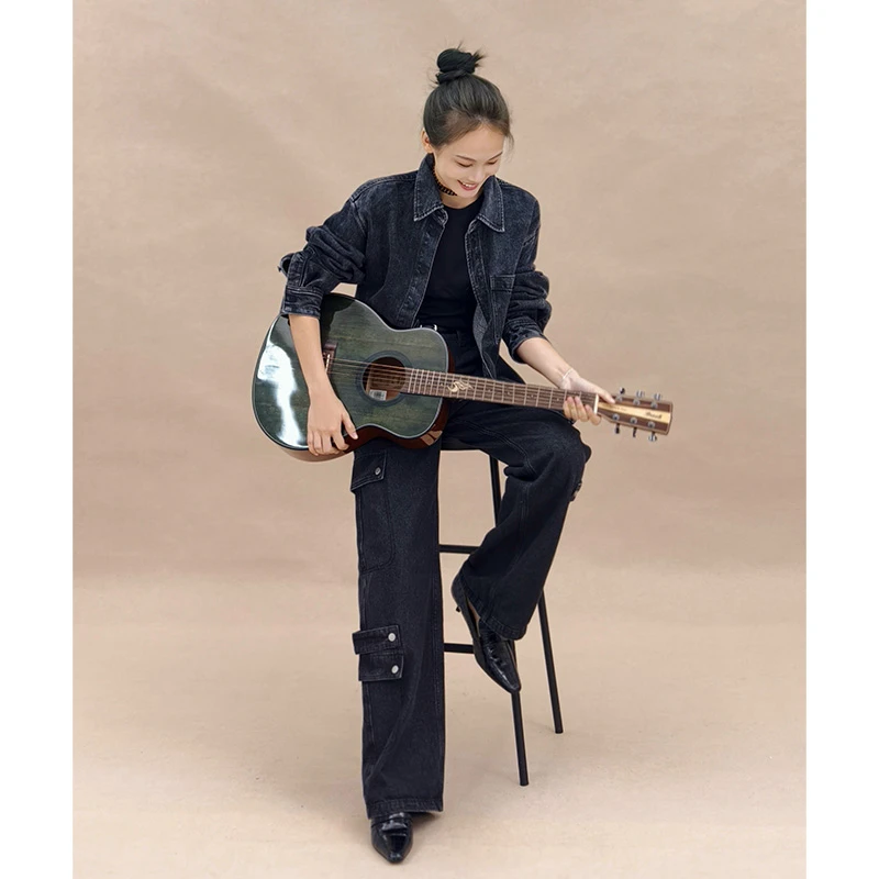 美洋MEIYANG【60系列】特务J牛仔裤 莱赛尔牛仔棉|潇洒休闲工装裤