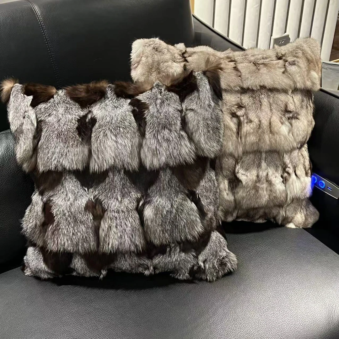 美式轻奢客厅沙发休闲豹款抱枕靠垫枕头