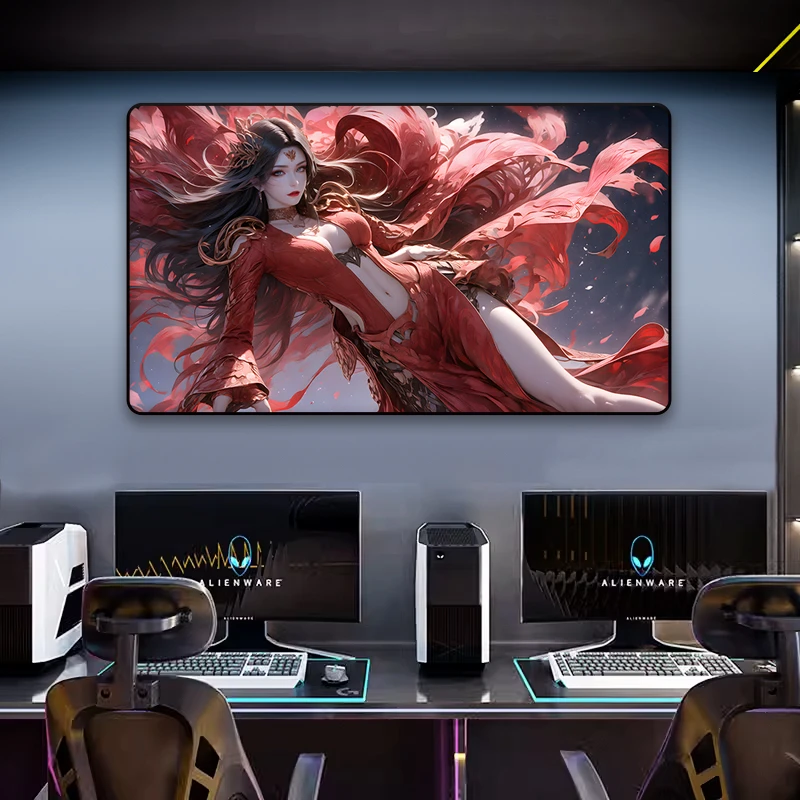 网红动斗破穹苍漫美杜莎云韵二次元卧室装饰画民宿电竞酒店房间画