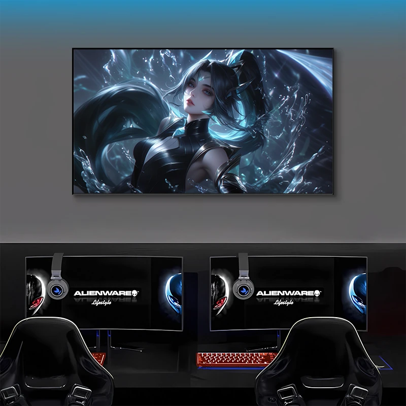 王者荣耀嫦娥装饰画酷炫二次元游戏周边网咖宿舍电竞酒店走廊挂画