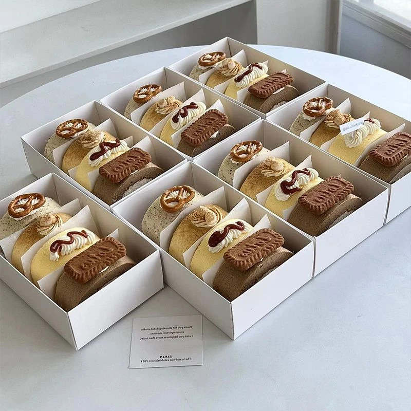 蛋糕卷分隔纸厨房烘焙隔油纸硅油纸方形瑞士卷专用围边装饰托包装