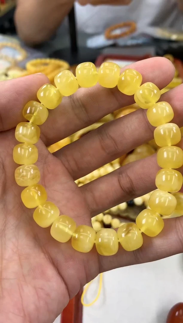 【闪购商品】蜜蜡手链未镶嵌手串