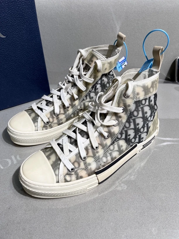 95新 DIOR/迪奥 Dior/迪奥 b23满印logo板鞋休闲鞋 39码