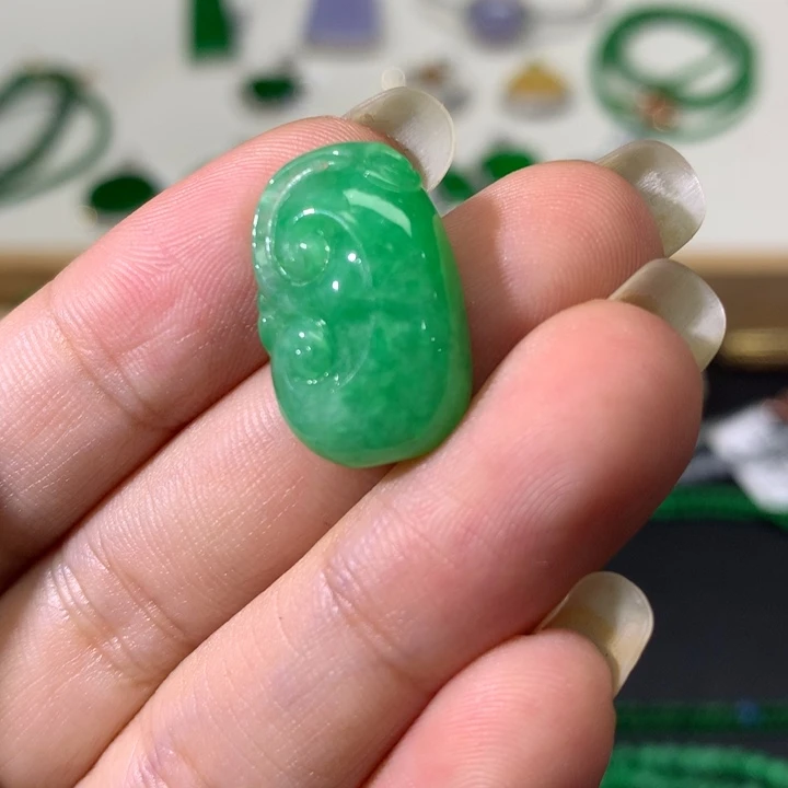 【闪购商品】翡翠颈饰未镶嵌74、