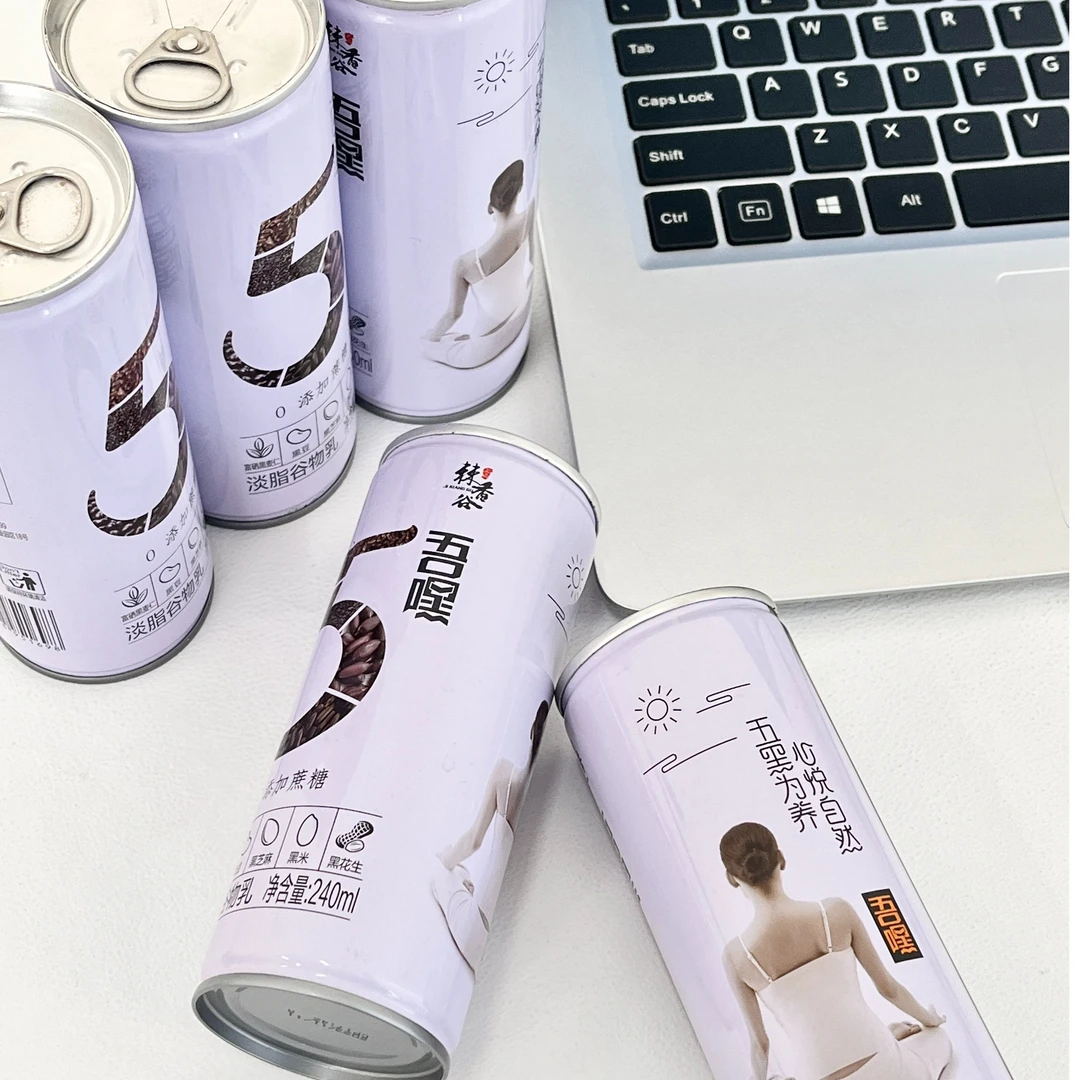 【棘香谷】 吾嘿  淡脂谷物乳饮品  五种黑谷物