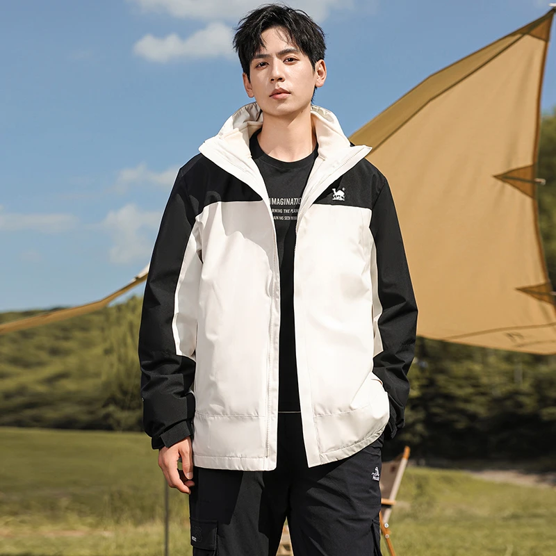 【405克奥粒绒内胆】三合一防风防水秋冬季户外休闲风衣MGD243699