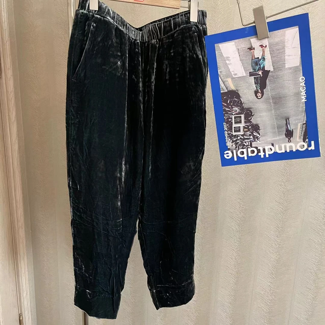 YJ福利款轻奢简约哈伦裤