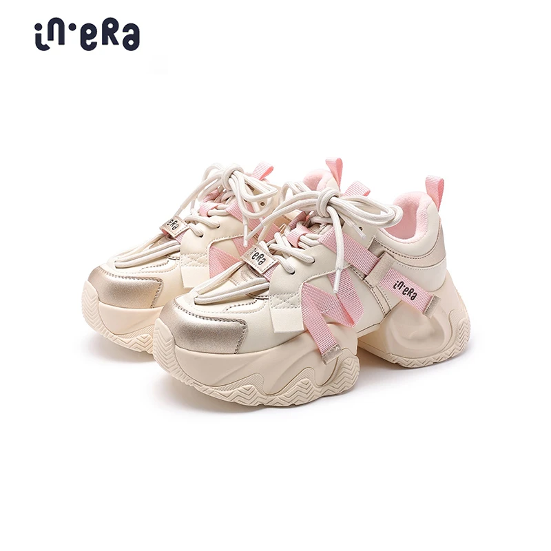 IN·ERA厚底老爹鞋女爆款秋季新款网红炸街显脚小增高1116003