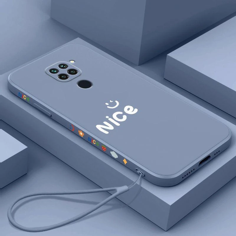 红米10X 4G手机壳液态硅胶保护套Redmi10XPro 5G全包直边软壳防摔