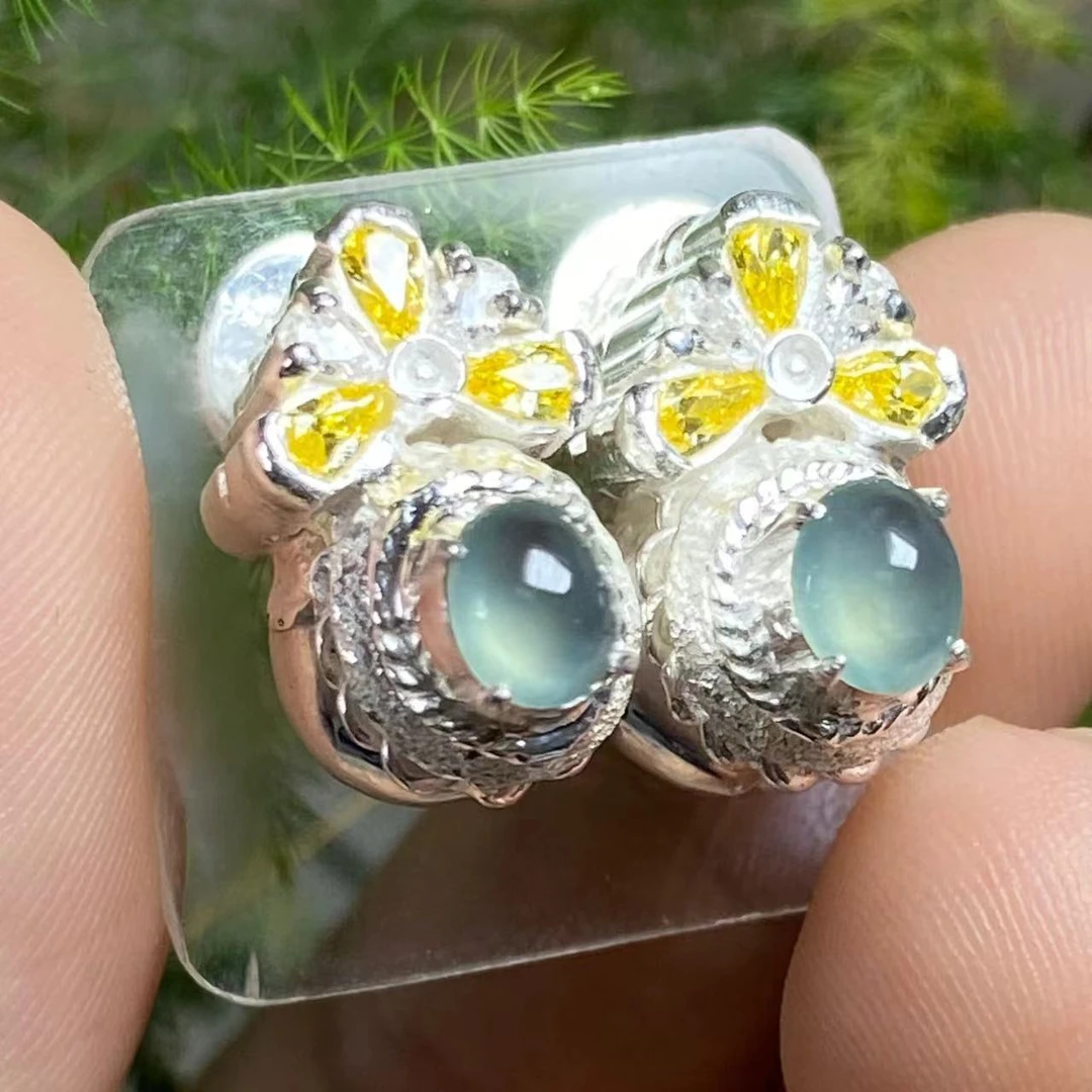 缅甸天然A货翡翠蛋面未镶嵌322