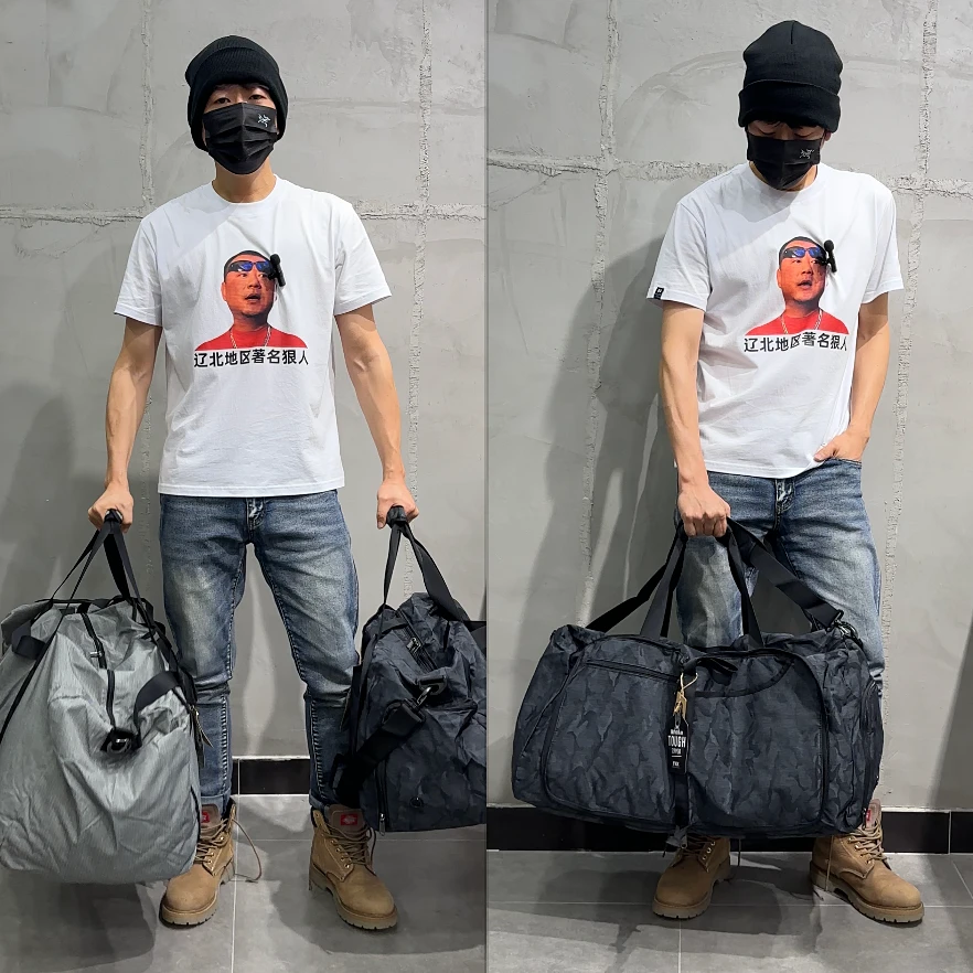牛包捡漏!65/80/100L超大容量!男女运动休闲健身旅行手提包单肩包
