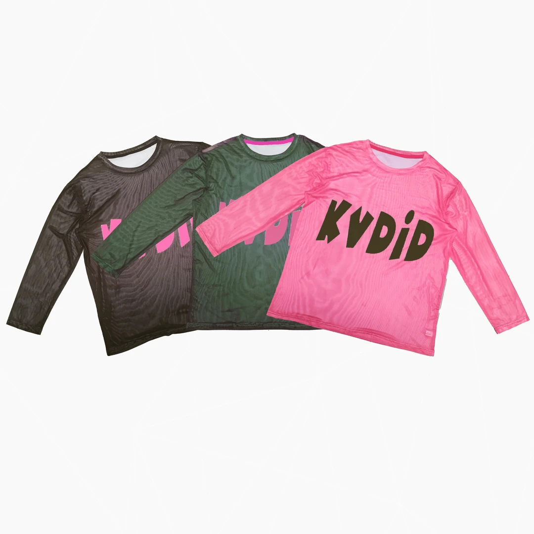 【伊人风尚服饰推荐】2024夏季新款休闲运动风字母防晒长袖T恤3285