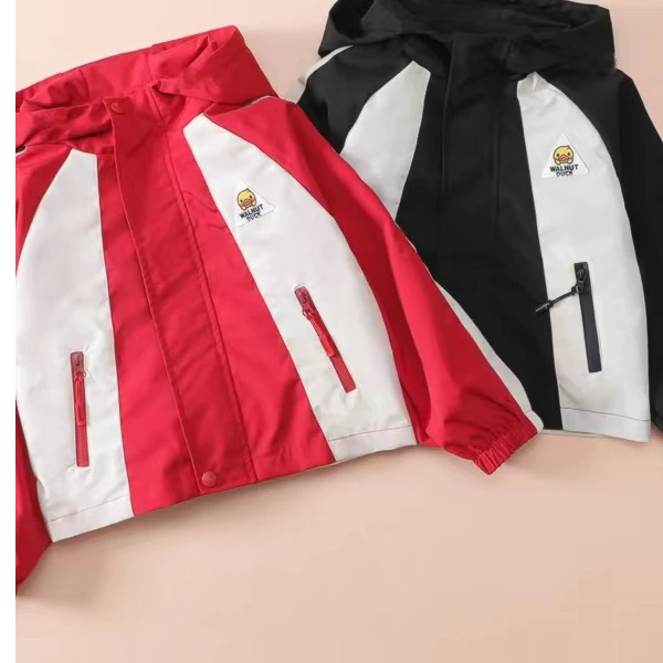 冲锋衣外套扣号链接【1800-2000】撞色拼色加绒防风休闲男童女童