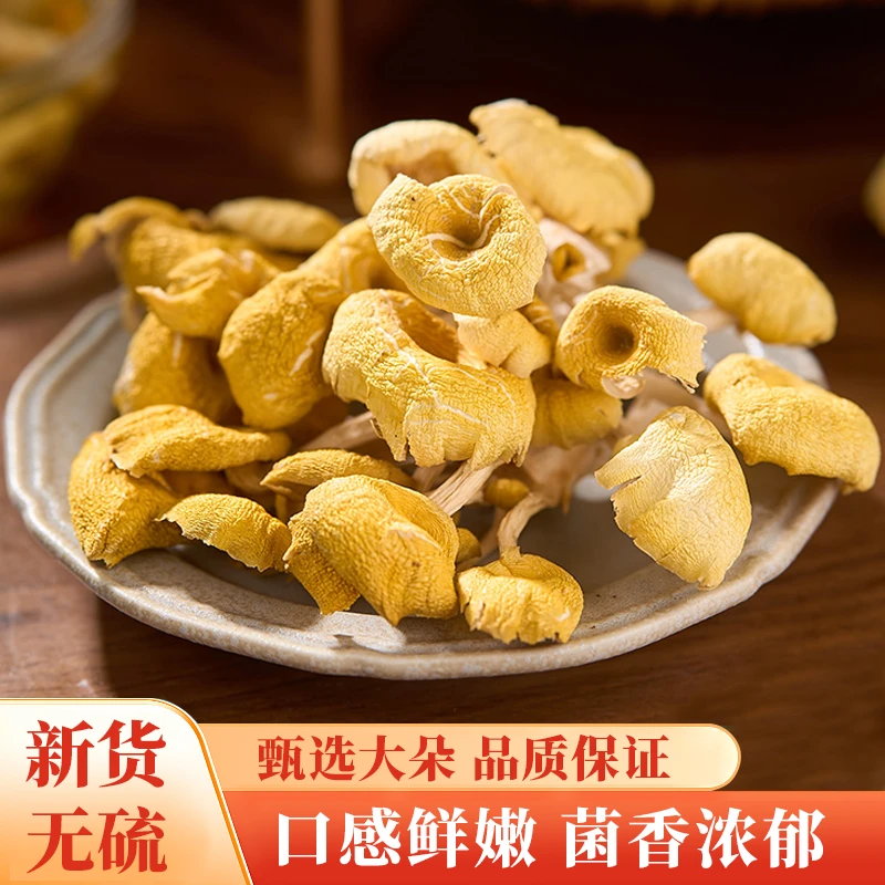(250g鸡油菌)中江特产鸡油菌煲汤特香四川特产