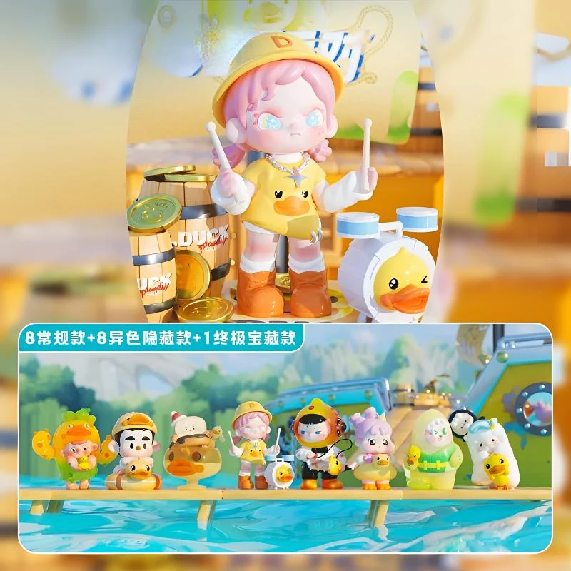 【优豆拆盒】正版寻宝派对系列盲盒多IP联名潮玩手办摆件