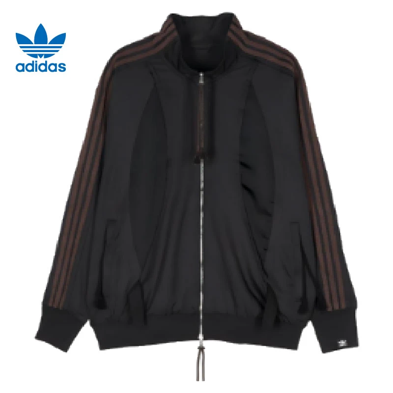 环adidas阿迪达斯三叶草男子运动休闲夹克外套JI9645