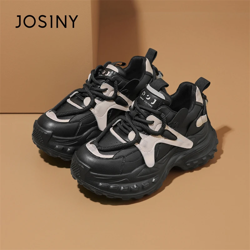 卓诗尼ins小众潮流老爹鞋女2025年秋季时尚休闲鞋厚底百搭运动鞋