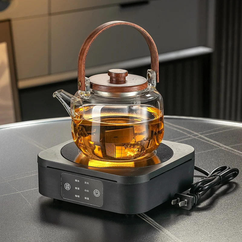 【茶壶/炉】煮茶器茶壶家用泡茶办公室煮茶壶玻璃烧水茶壶蒸煮茶器