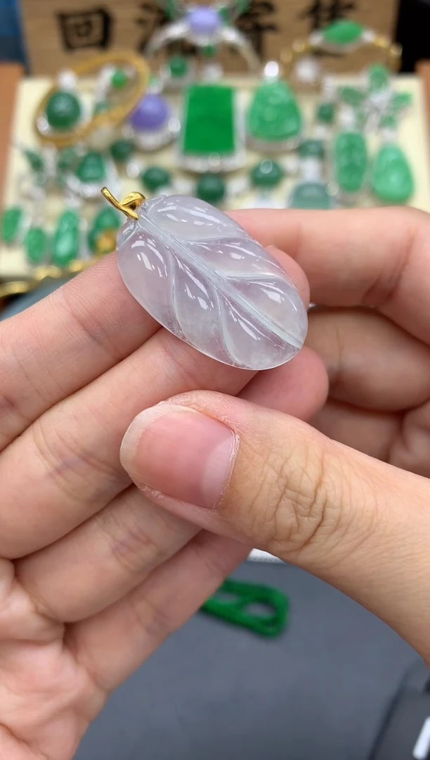 【闪购商品】翡翠颈饰18K金镶嵌313-中国好珍宝