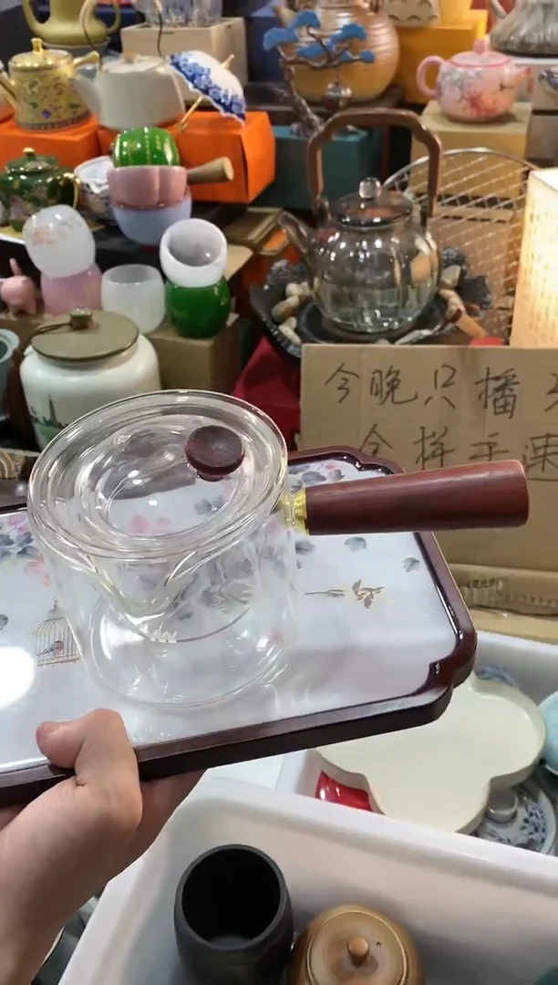 【闪购商品】1玻璃侧把
