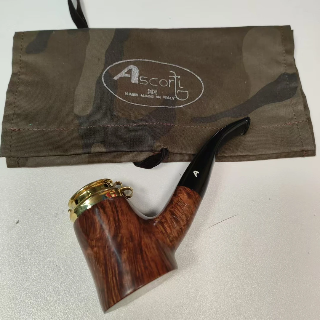 意大利 阿斯克提 防风帽 坐斗 全新烟斗