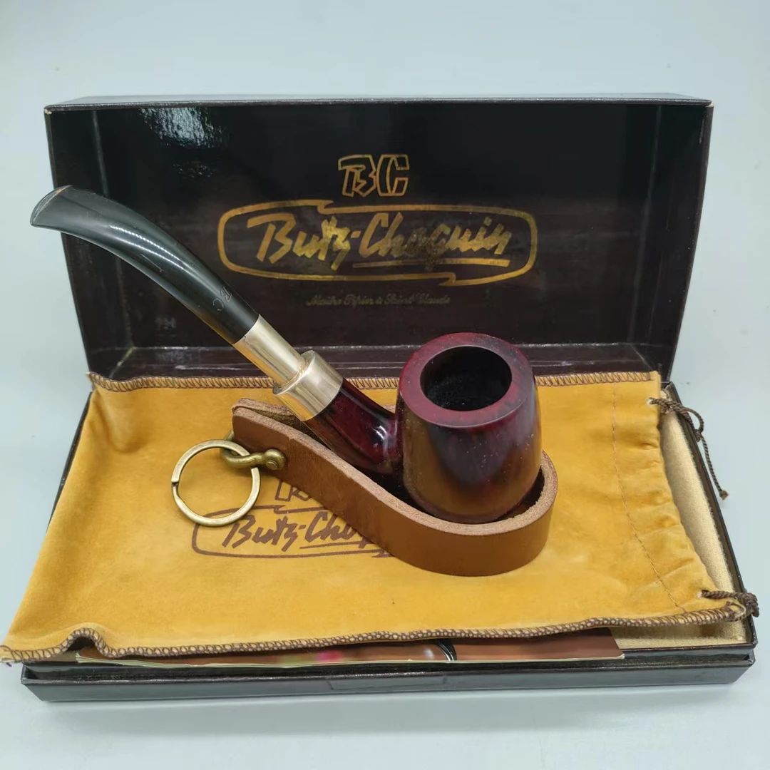 法国 圣克劳德BC 双银 弯斗 老烟斗