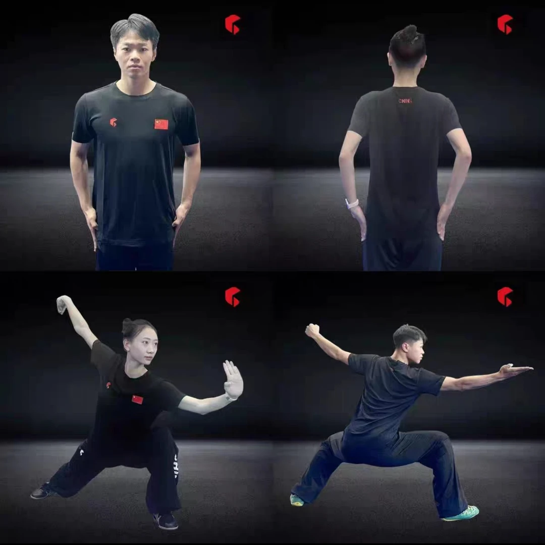 惊奇力量，抗菌纯棉训练短袖，武术短袖，5A级抗菌