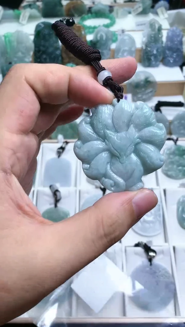 【闪购商品】翡翠颈饰未镶嵌3219挂件